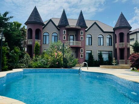 6 otaqlı həyət evi/bağ evi - Mərdəkan q. - 350 m²