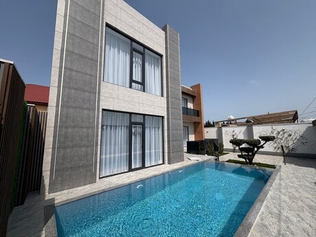 4 otaqlı həyət evi/bağ evi - Şüvəlan q. - 250 m²
