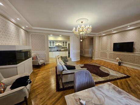 3 otaqlı yeni tikili - Nəsimi r. - 145 m²