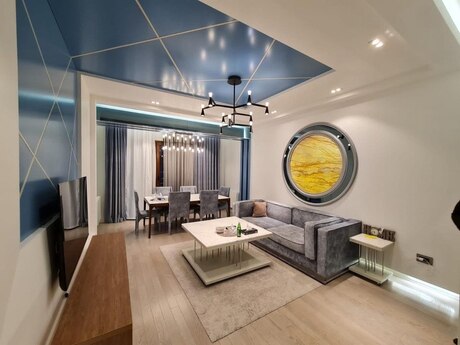 2 otaqlı yeni tikili - Şah İsmayıl Xətai m. - 78 m²