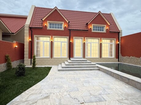 4 otaqlı həyət evi/bağ evi - Şüvəlan q. - 130 m²