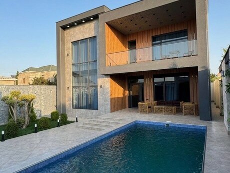 5 otaqlı həyət evi/bağ evi - Mərdəkan q. - 400 m²