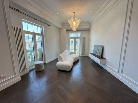 3 otaqlı yeni tikili - Ağ şəhər q. - 115 m²