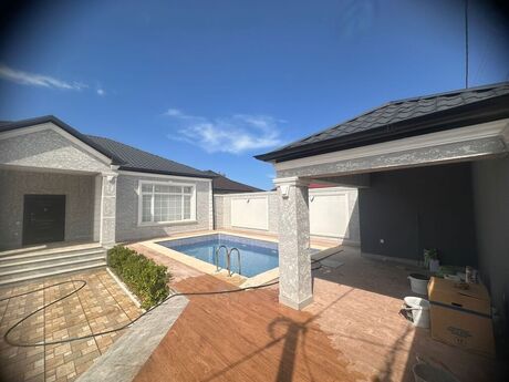 4 otaqlı həyət evi/bağ evi - Novxanı q. - 190 m²