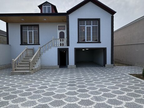 4 otaqlı həyət evi/bağ evi - Savalan q. - 130 m²