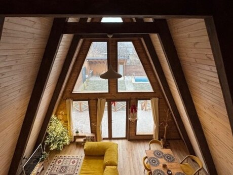3 otaqlı həyət evi/bağ evi - Qəbələ - 86 m²