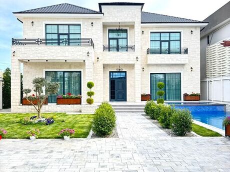 6 otaqlı həyət evi/bağ evi - Mərdəkan q. - 400 m²