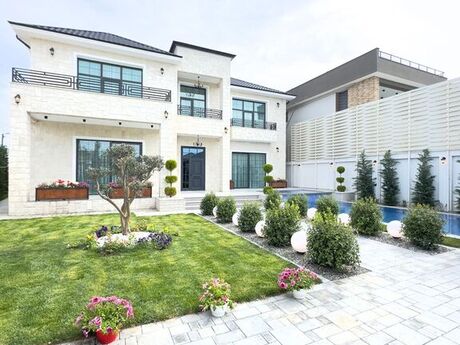 6 otaqlı həyət evi/bağ evi - Mərdəkan q. - 400 m²