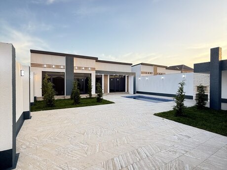 4 otaqlı həyət evi/bağ evi - Mərdəkan q. - 160 m²