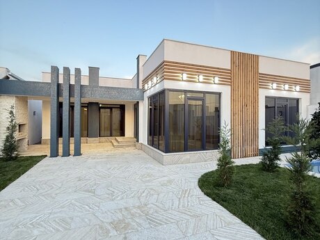4 otaqlı həyət evi/bağ evi - Mərdəkan q. - 160 m²