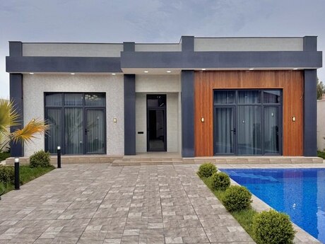 4 otaqlı həyət evi/bağ evi - Mərdəkan q. - 180 m²