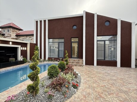 4 otaqlı həyət evi/bağ evi - Mərdəkan q. - 130 m²