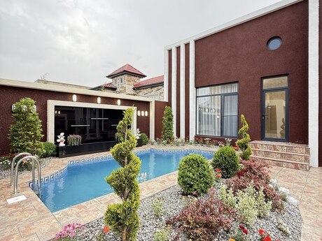 4 otaqlı həyət evi/bağ evi - Mərdəkan q. - 130 m²