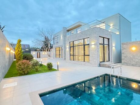 6 otaqlı həyət evi/bağ evi - Mərdəkan q. - 500 m²