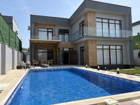 6 otaqlı həyət evi/bağ evi - Mərdəkan q. - 450 m²