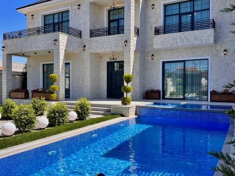 6 otaqlı həyət evi/bağ evi - Mərdəkan q. - 400 m²