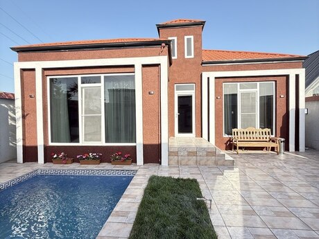 4 otaqlı həyət evi/bağ evi - Mərdəkan q. - 135 m²