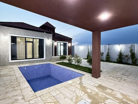 4 otaqlı həyət evi/bağ evi - Mərdəkan q. - 135 m²