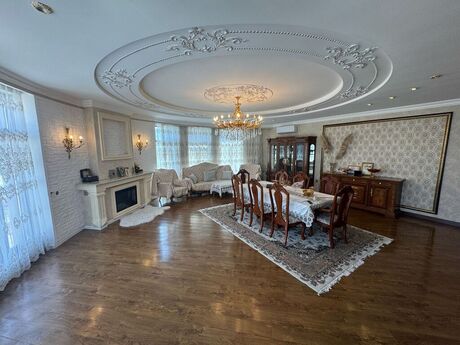 4 otaqlı yeni tikili - Şah İsmayıl Xətai m. - 225 m²