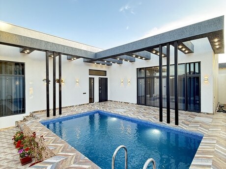4 otaqlı həyət evi/bağ evi - Mərdəkan q. - 145 m²