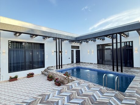 4 otaqlı həyət evi/bağ evi - Mərdəkan q. - 145 m²