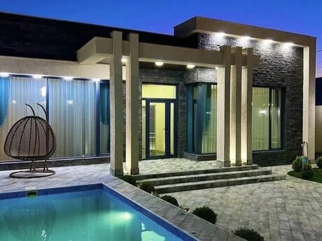 4 otaqlı həyət evi/bağ evi - Mərdəkan q. - 190 m²