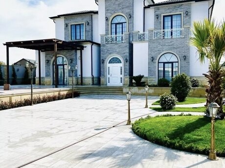 4 otaqlı həyət evi/bağ evi - Mərdəkan q. - 390 m²