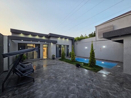 4 otaqlı həyət evi/bağ evi - Mərdəkan q. - 180 m²