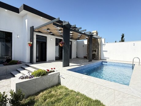 4 otaqlı həyət evi/bağ evi - Mərdəkan q. - 160 m²
