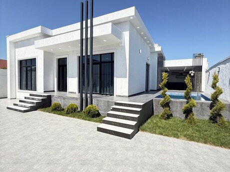 4 otaqlı həyət evi/bağ evi - Mərdəkan q. - 140 m²