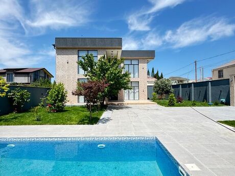 6 otaqlı həyət evi/bağ evi - Mərdəkan q. - 300 m²