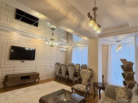 3 otaqlı yeni tikili - Nəsimi m. - 132 m²