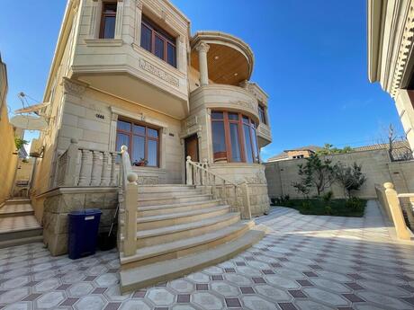 7 otaqlı həyət evi/bağ evi - M.Ə.Rəsulzadə q. - 271 m²