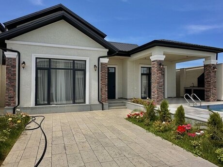4 otaqlı həyət evi/bağ evi - Mərdəkan q. - 180 m²