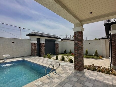 4 otaqlı həyət evi/bağ evi - Mərdəkan q. - 180 m²