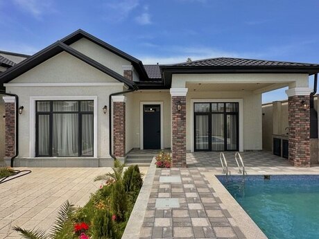 4 otaqlı həyət evi/bağ evi - Mərdəkan q. - 180 m²