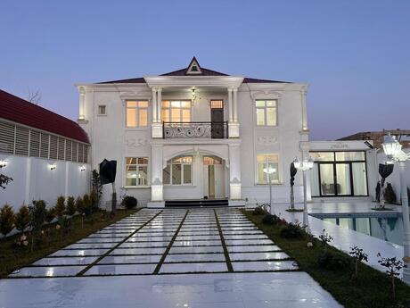 6 otaqlı həyət evi/bağ evi - Mərdəkan q. - 350 m²