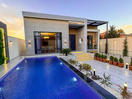 4 otaqlı həyət evi/bağ evi - Mərdəkan q. - 250 m²