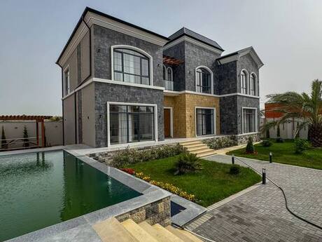 6 otaqlı həyət evi/bağ evi - Mərdəkan q. - 450 m²