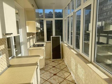 3 otaqlı yeni tikili - Həzi Aslanov q. - 75.6 m²