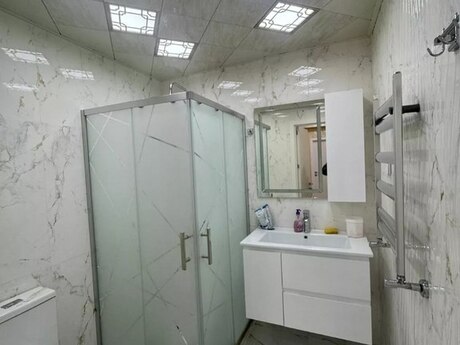 3 otaqlı yeni tikili - Həzi Aslanov q. - 75.6 m²
