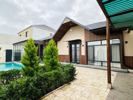 4 otaqlı həyət evi/bağ evi - Buzovna q. - 170 m²