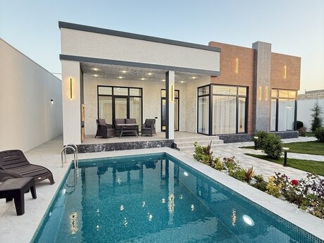 4 otaqlı həyət evi/bağ evi - Mərdəkan q. - 170 m²
