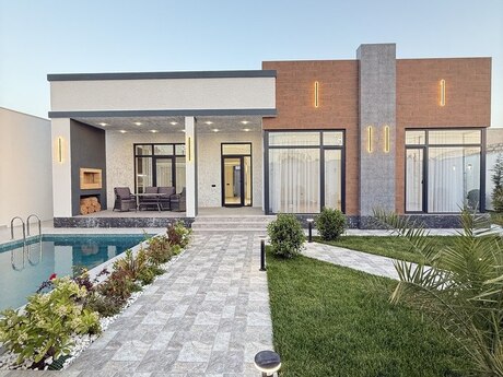 4 otaqlı həyət evi/bağ evi - Mərdəkan q. - 170 m²