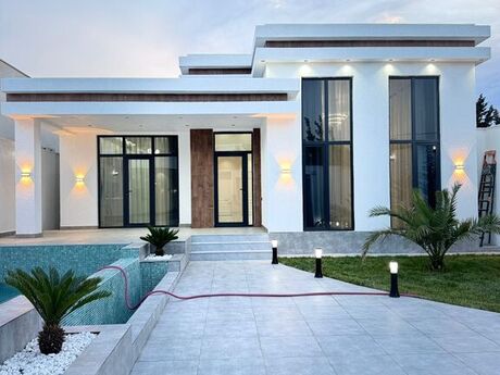 4 otaqlı həyət evi/bağ evi - Mərdəkan q. - 160 m²