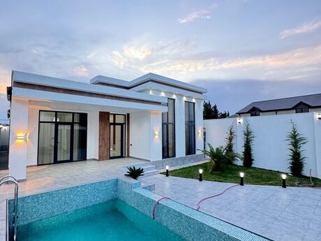 4 otaqlı həyət evi/bağ evi - Mərdəkan q. - 160 m²