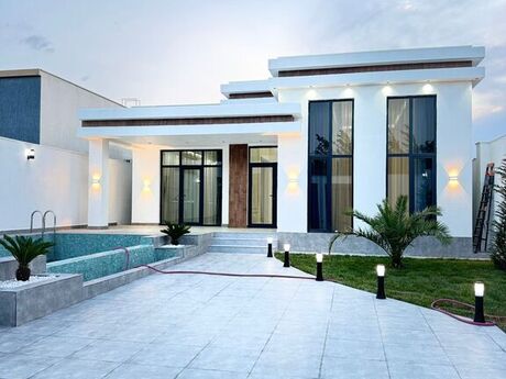 4 otaqlı həyət evi/bağ evi - Mərdəkan q. - 160 m²