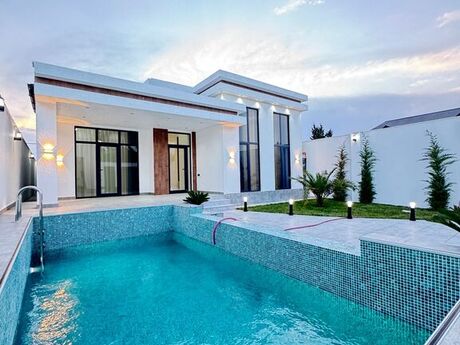 4 otaqlı həyət evi/bağ evi - Mərdəkan q. - 160 m²