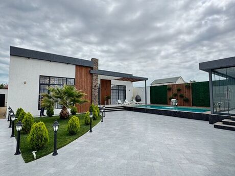 4 otaqlı həyət evi/bağ evi - Şüvəlan q. - 180 m²