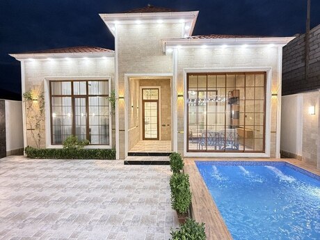 4 otaqlı həyət evi/bağ evi - Mərdəkan q. - 110 m²